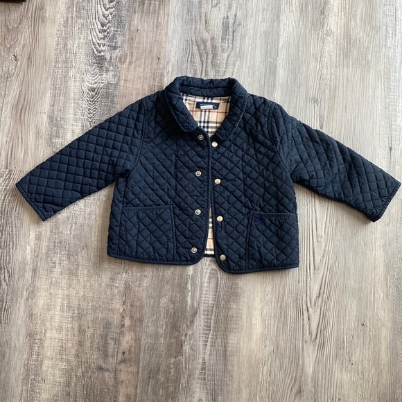Burberry quilted button front jacket - Picture 1 of 9